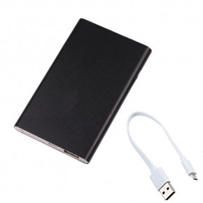 Универсальный аккумулятор Power Bank Xiaomi Mi Super Slim 12000 mAh, черный